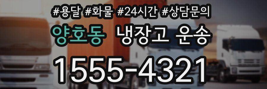 양호동 냉장고 운송