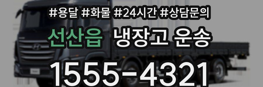 선산읍 냉장고 운송