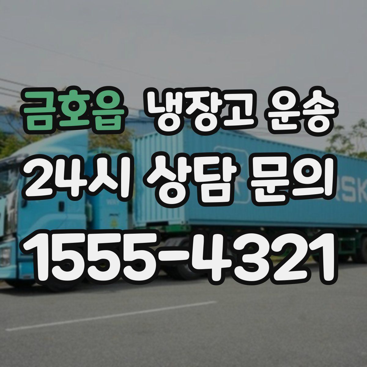 금호읍 냉장고 운송