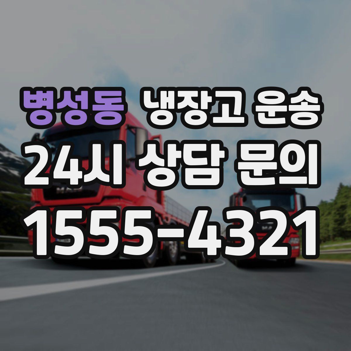 병성동 냉장고 운송