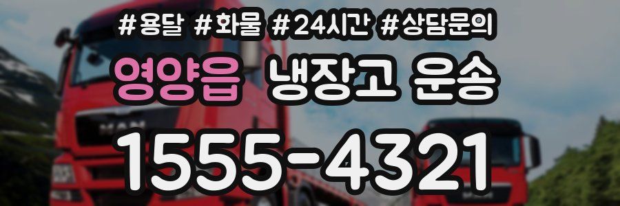영양읍 냉장고 운송