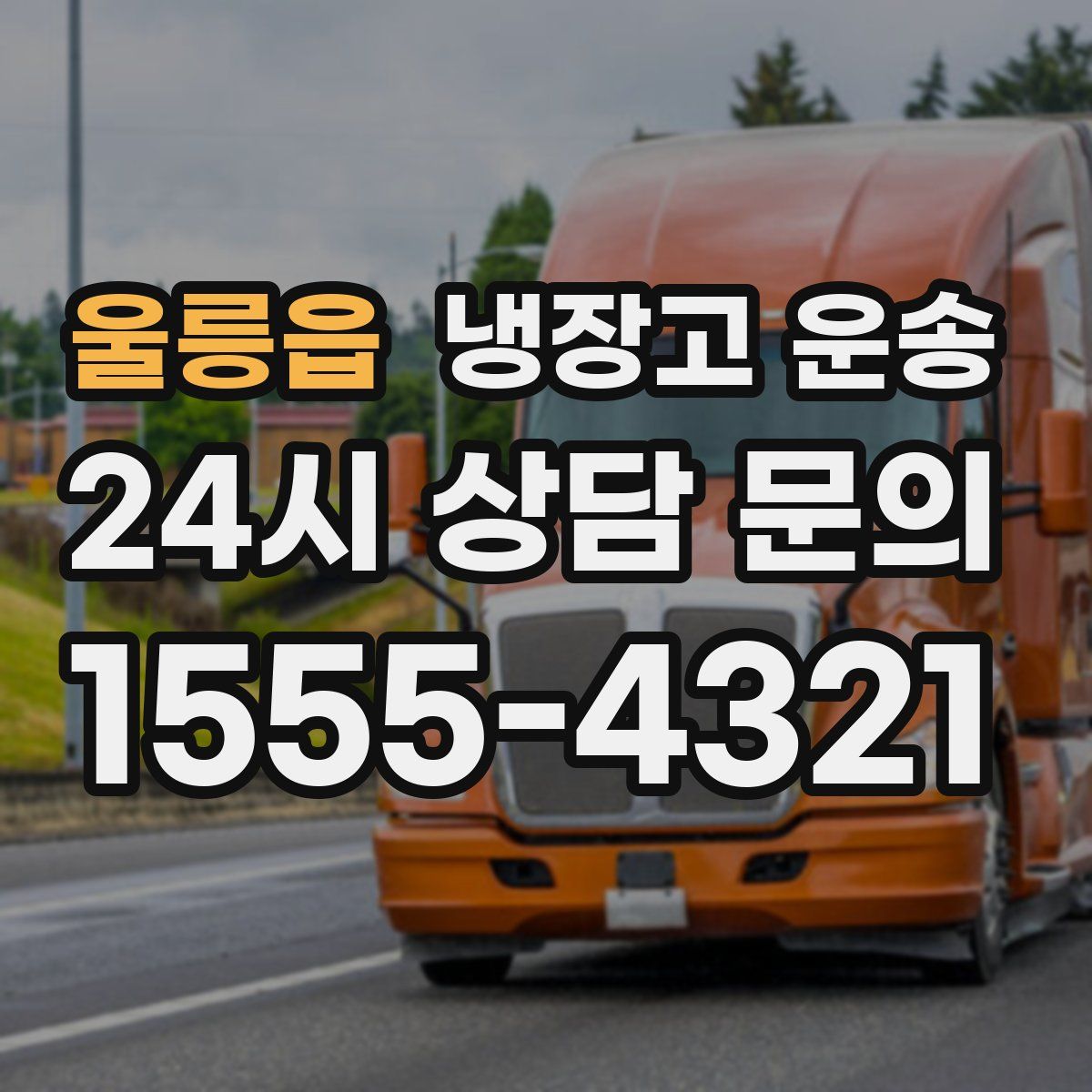 울릉읍 냉장고 운송