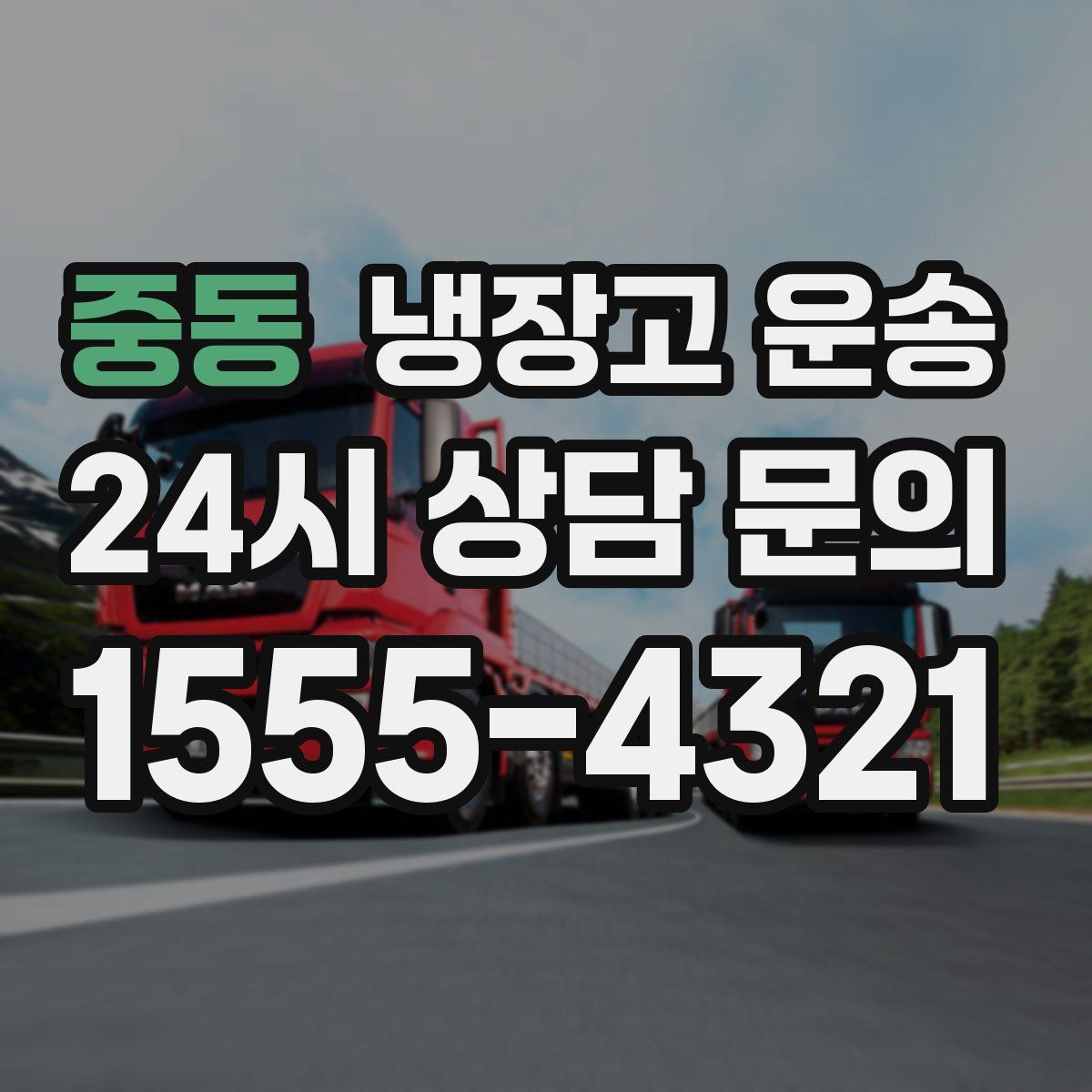중동 냉장고 운송