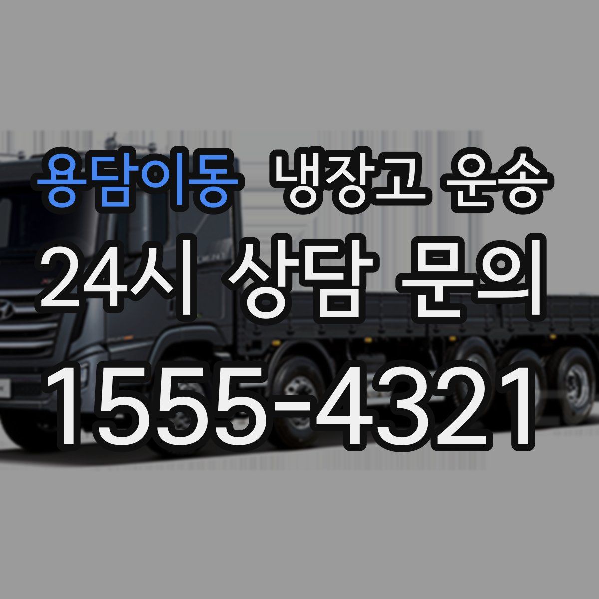 용담이동 냉장고 운송