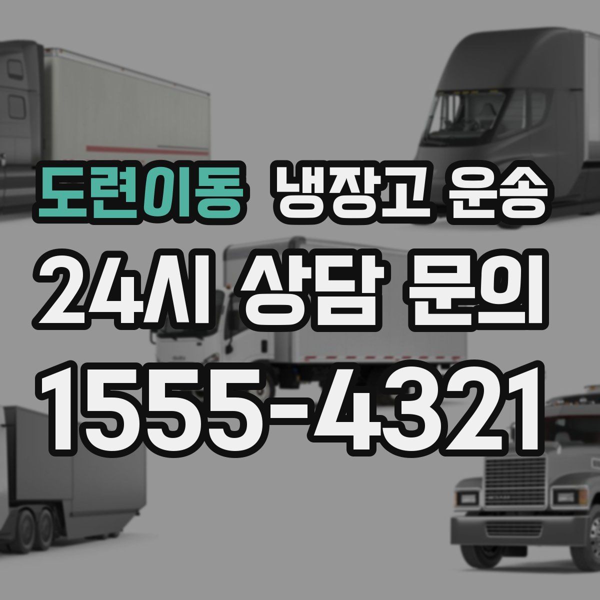 도련이동 냉장고 운송