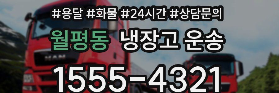 월평동 냉장고 운송