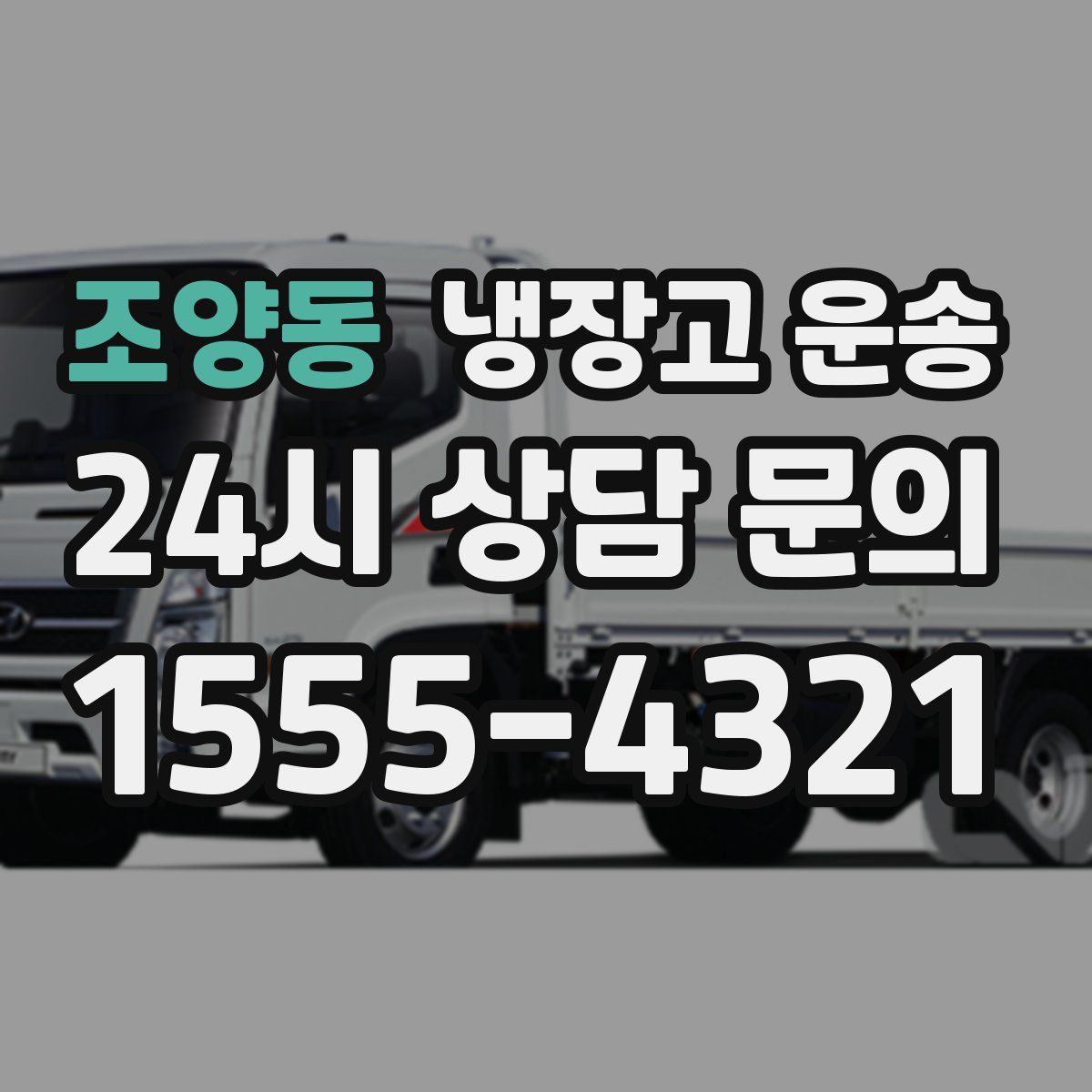 조양동 냉장고 운송