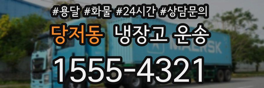 당저동 냉장고 운송
