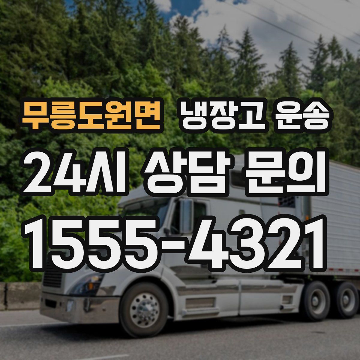 무릉도원면 냉장고 운송
