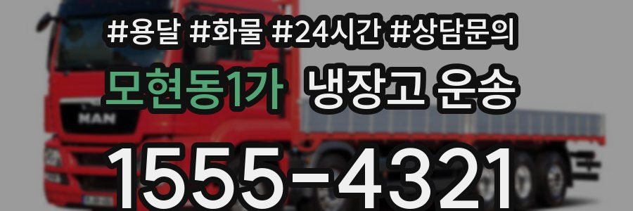 모현동1가 냉장고 운송