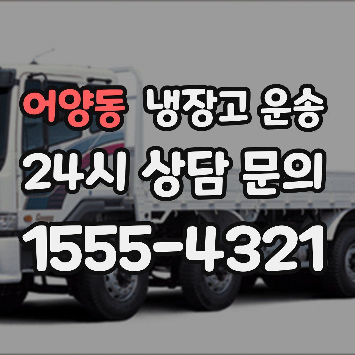 어양동 냉장고 운송