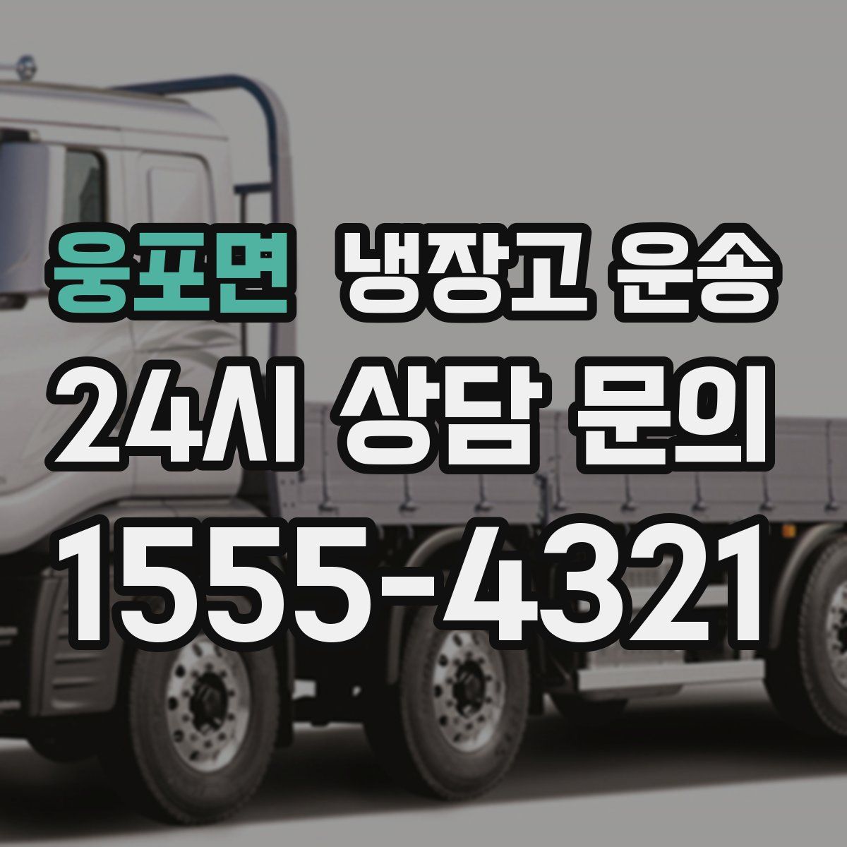 웅포면 냉장고 운송