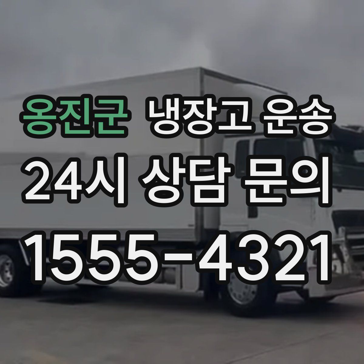 옹진군 냉장고 운송