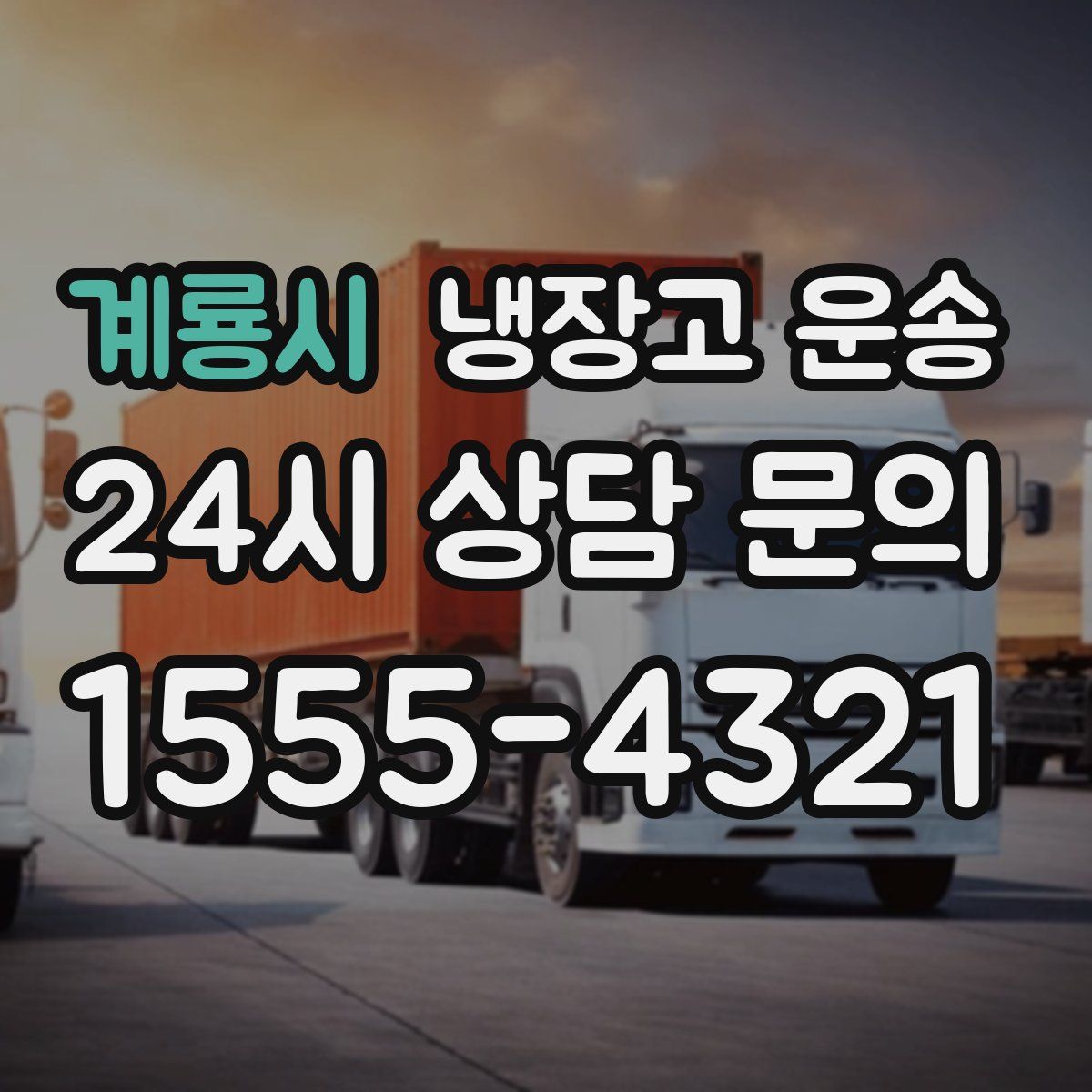 계룡시 냉장고 운송