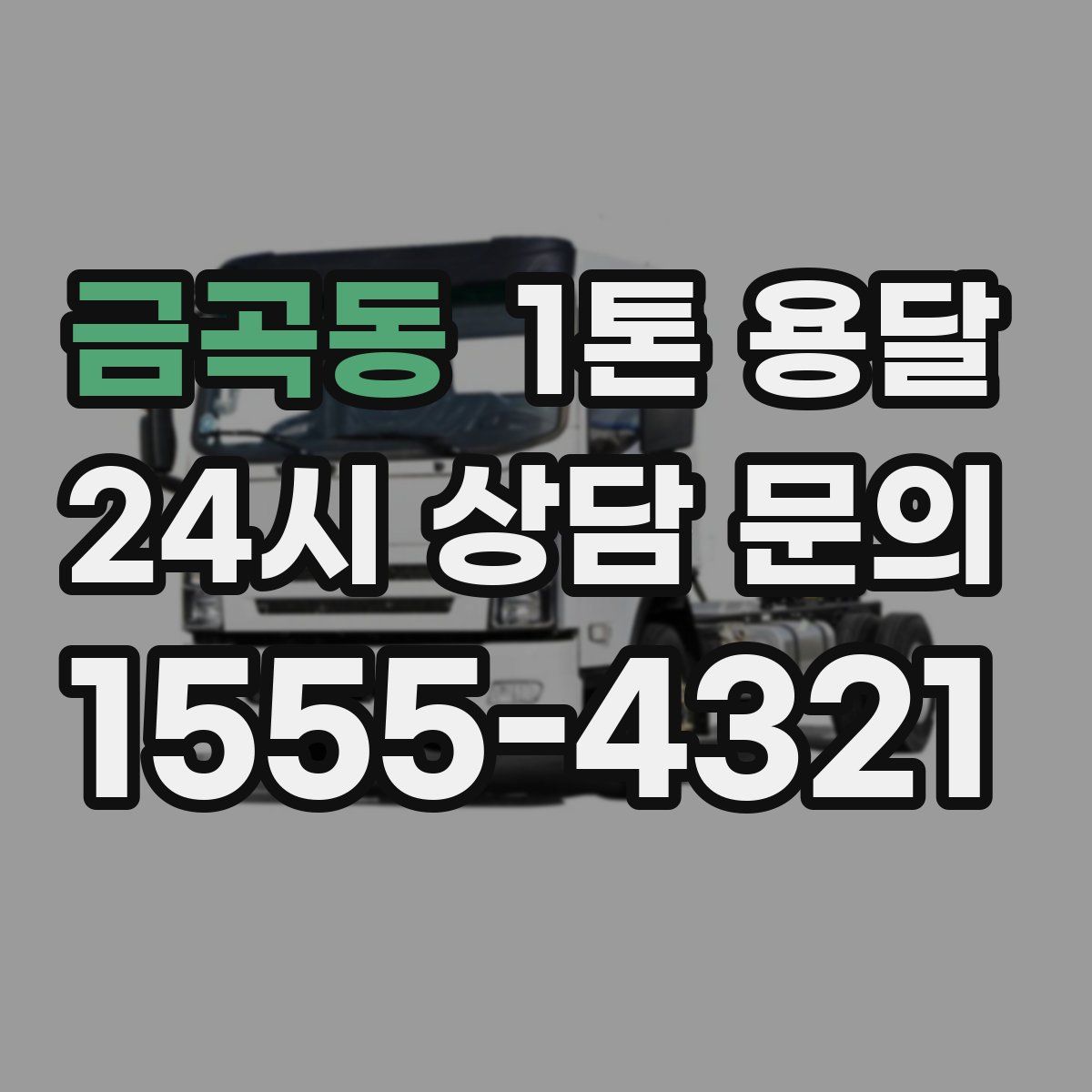 금곡동 1톤 용달