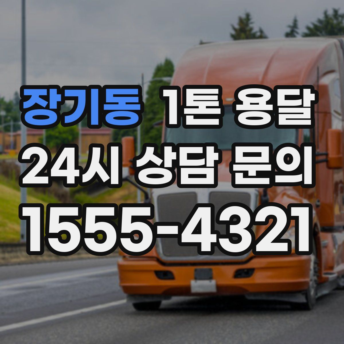 장기동 1톤 용달