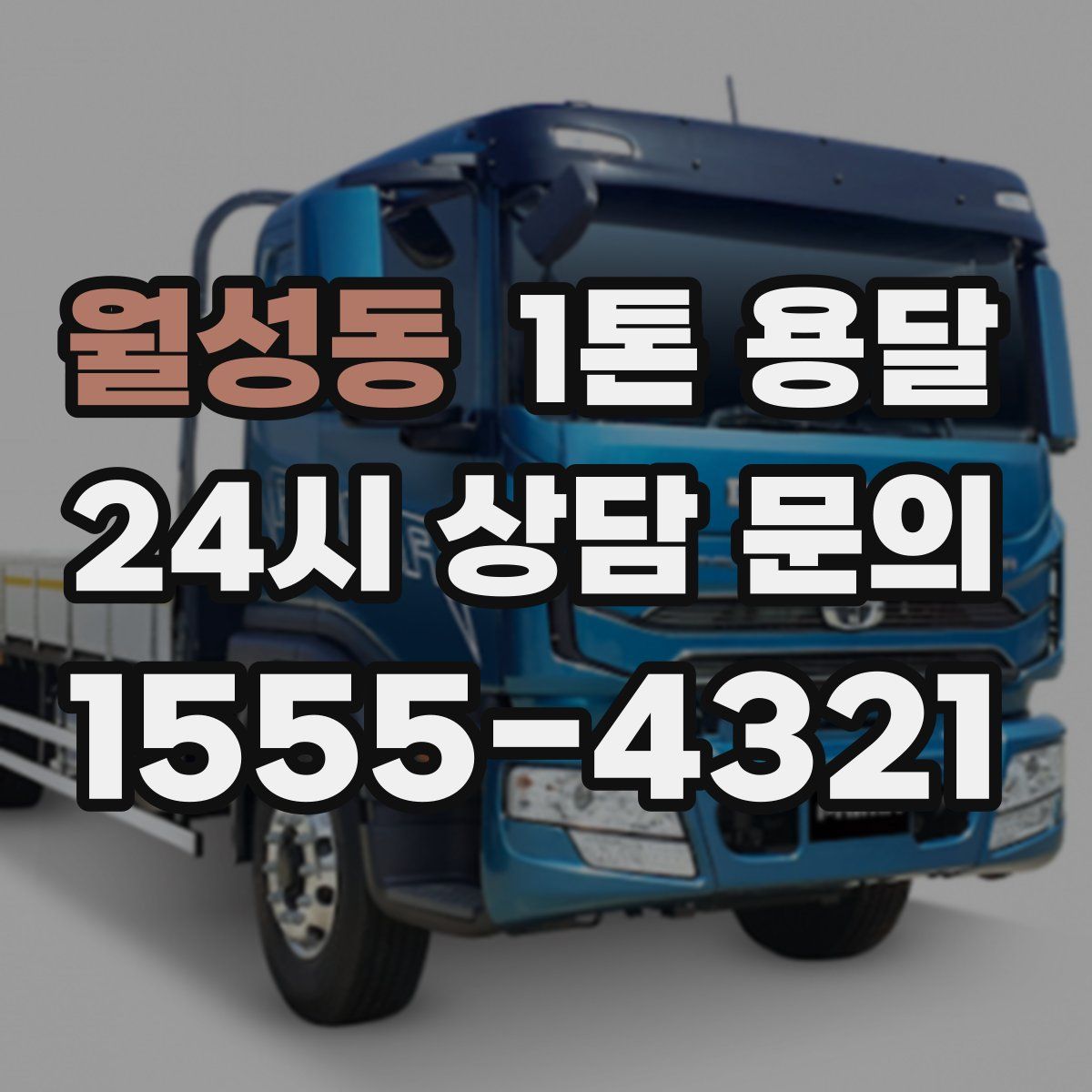 월성동 1톤 용달