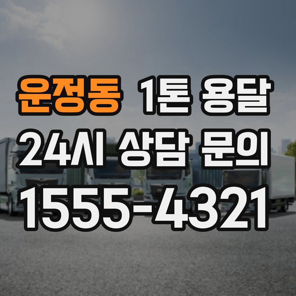 운정동 1톤 용달