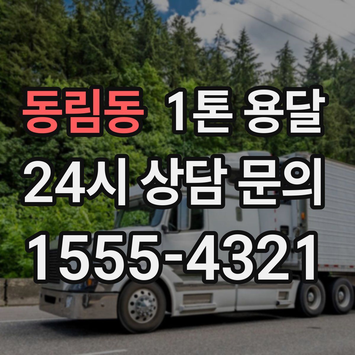 동림동 1톤 용달