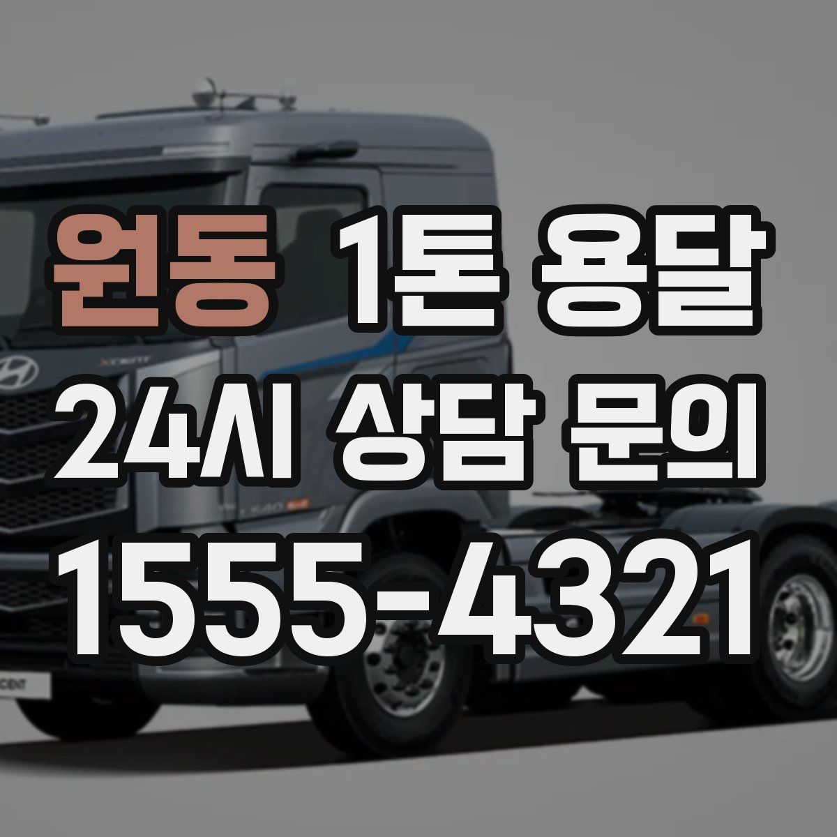 원동 1톤 용달