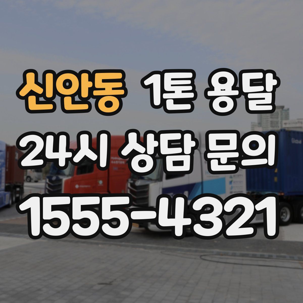 신안동 1톤 용달