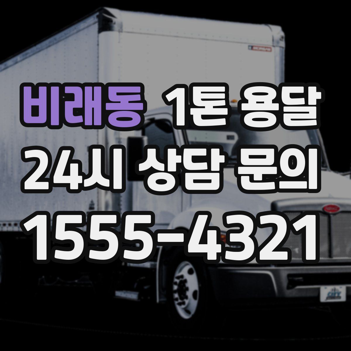 비래동 1톤 용달