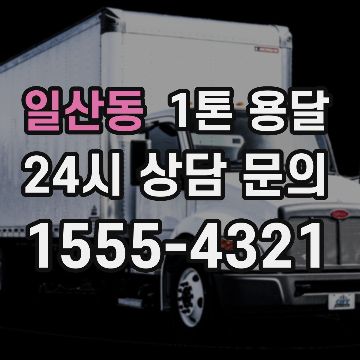 일산동 1톤 용달