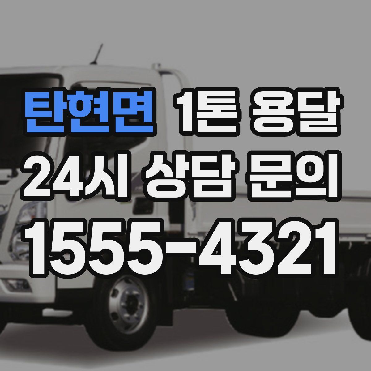 탄현면 1톤 용달