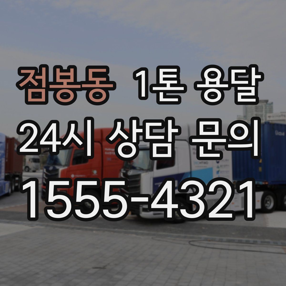 점봉동 1톤 용달