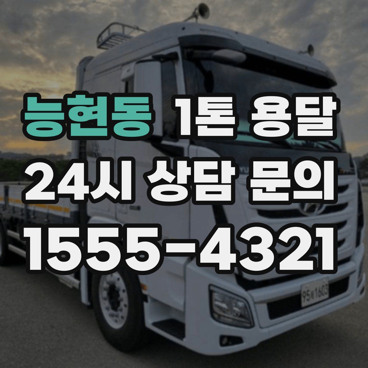 능현동 1톤 용달