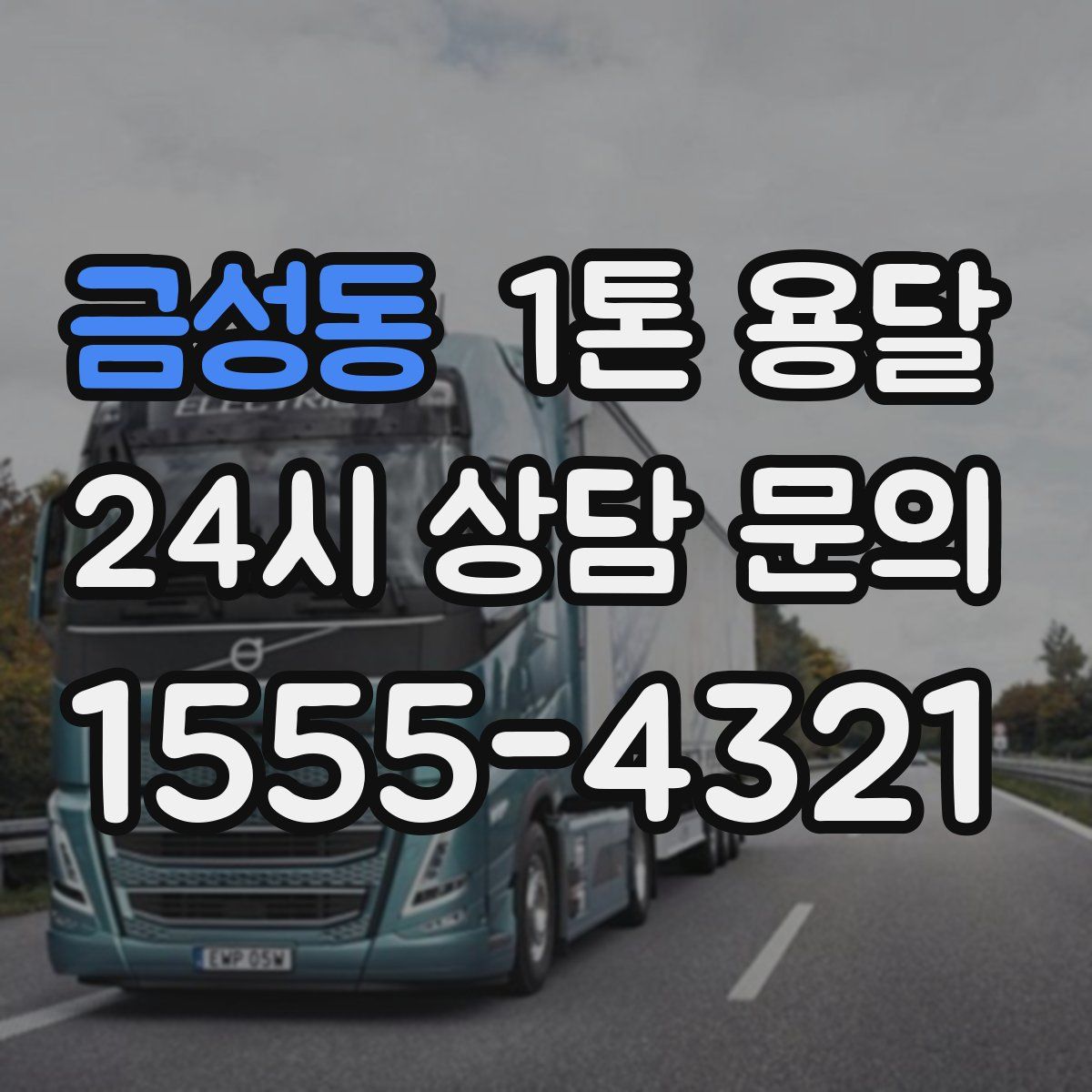 금성동 1톤 용달