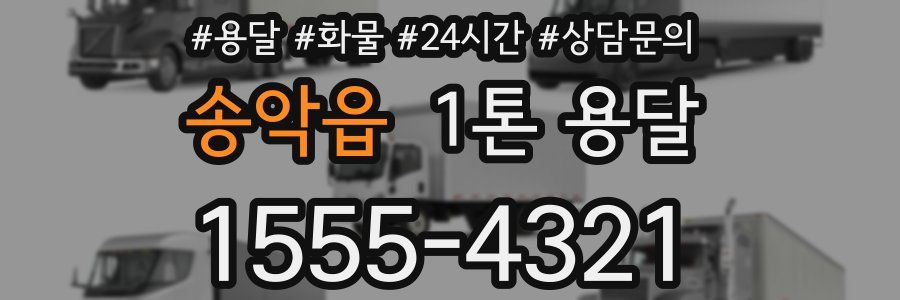 송악읍 1톤 용달