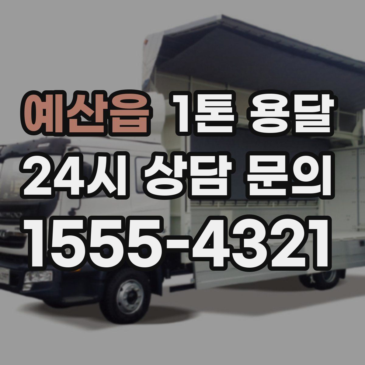 예산읍 1톤 용달