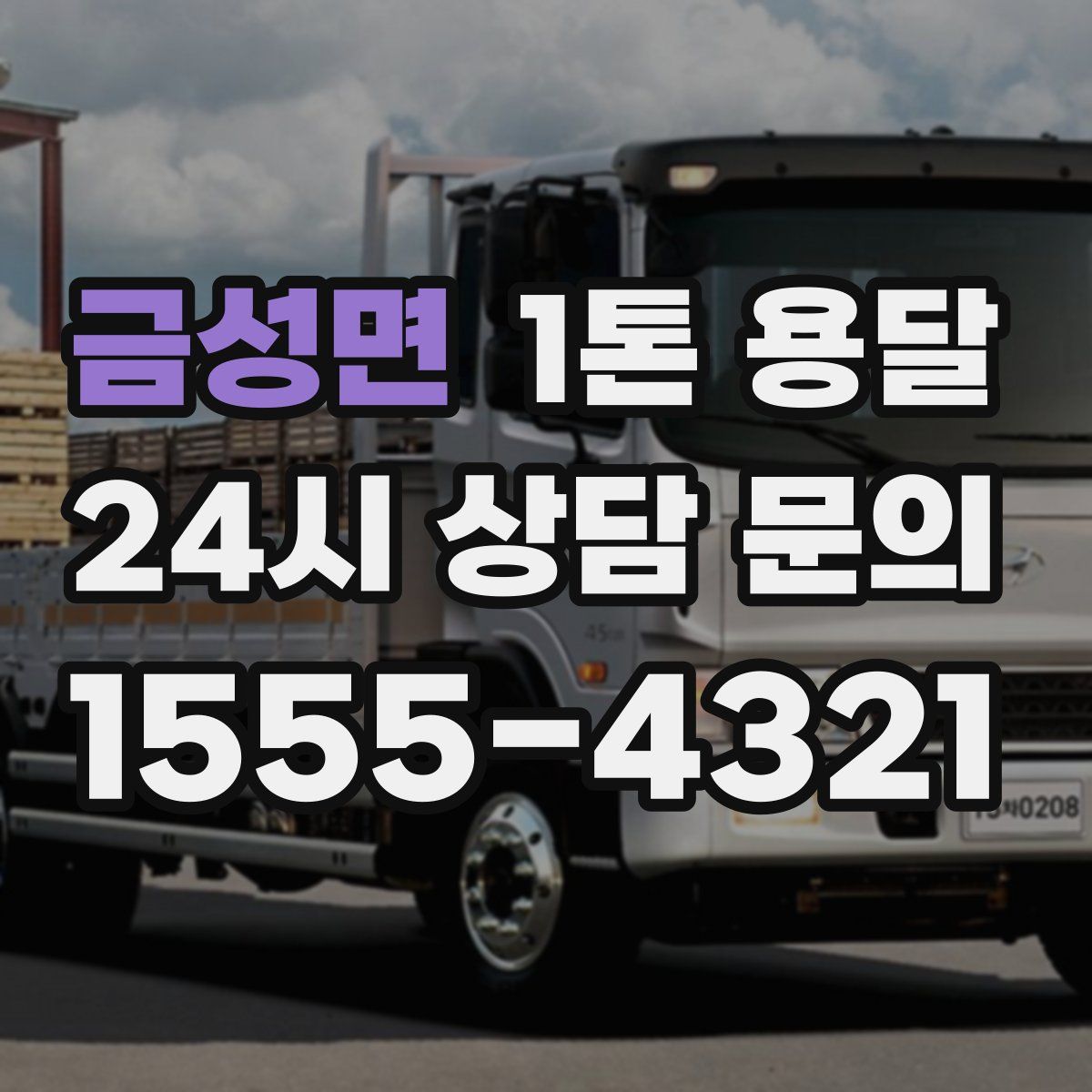 금성면 1톤 용달