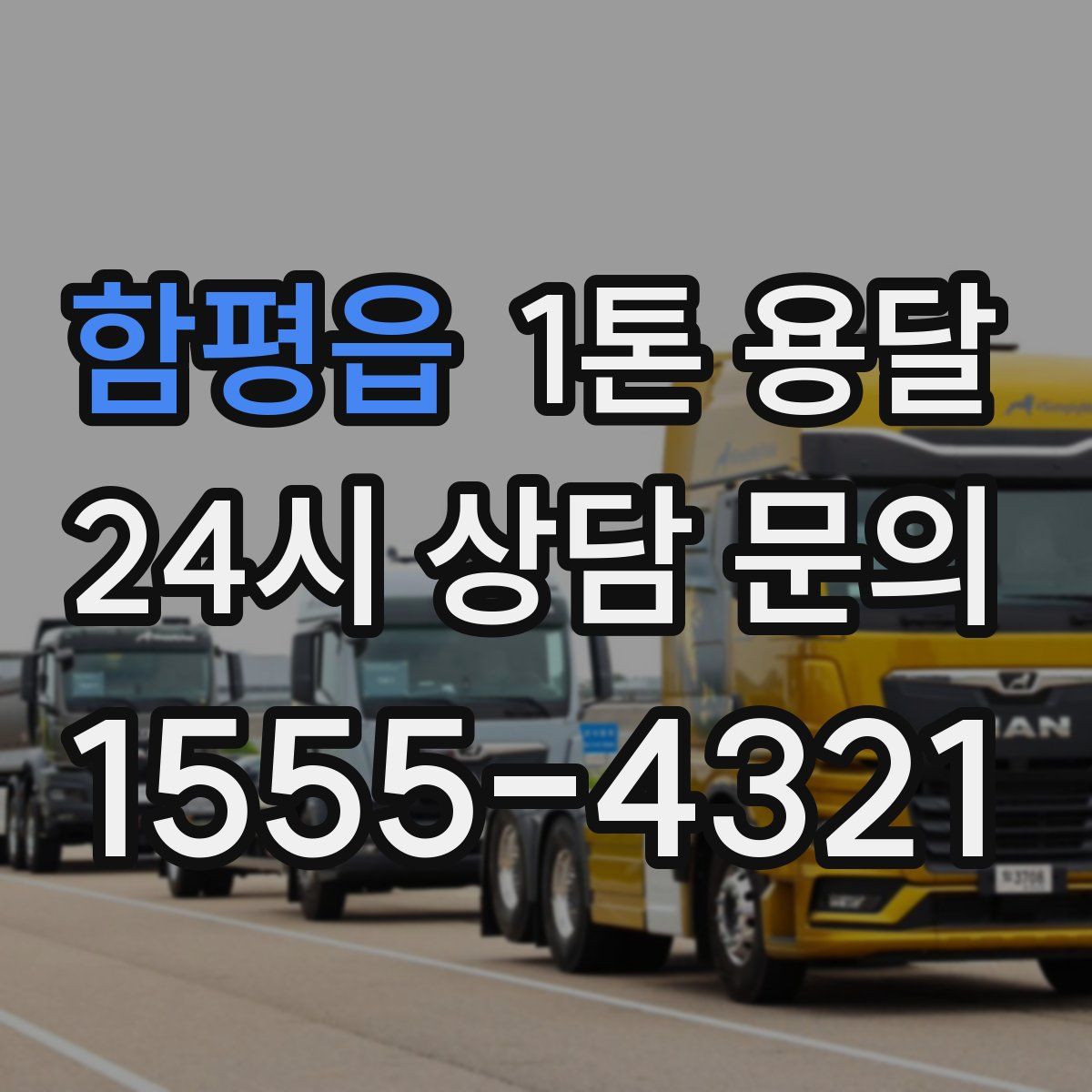 함평읍 1톤 용달