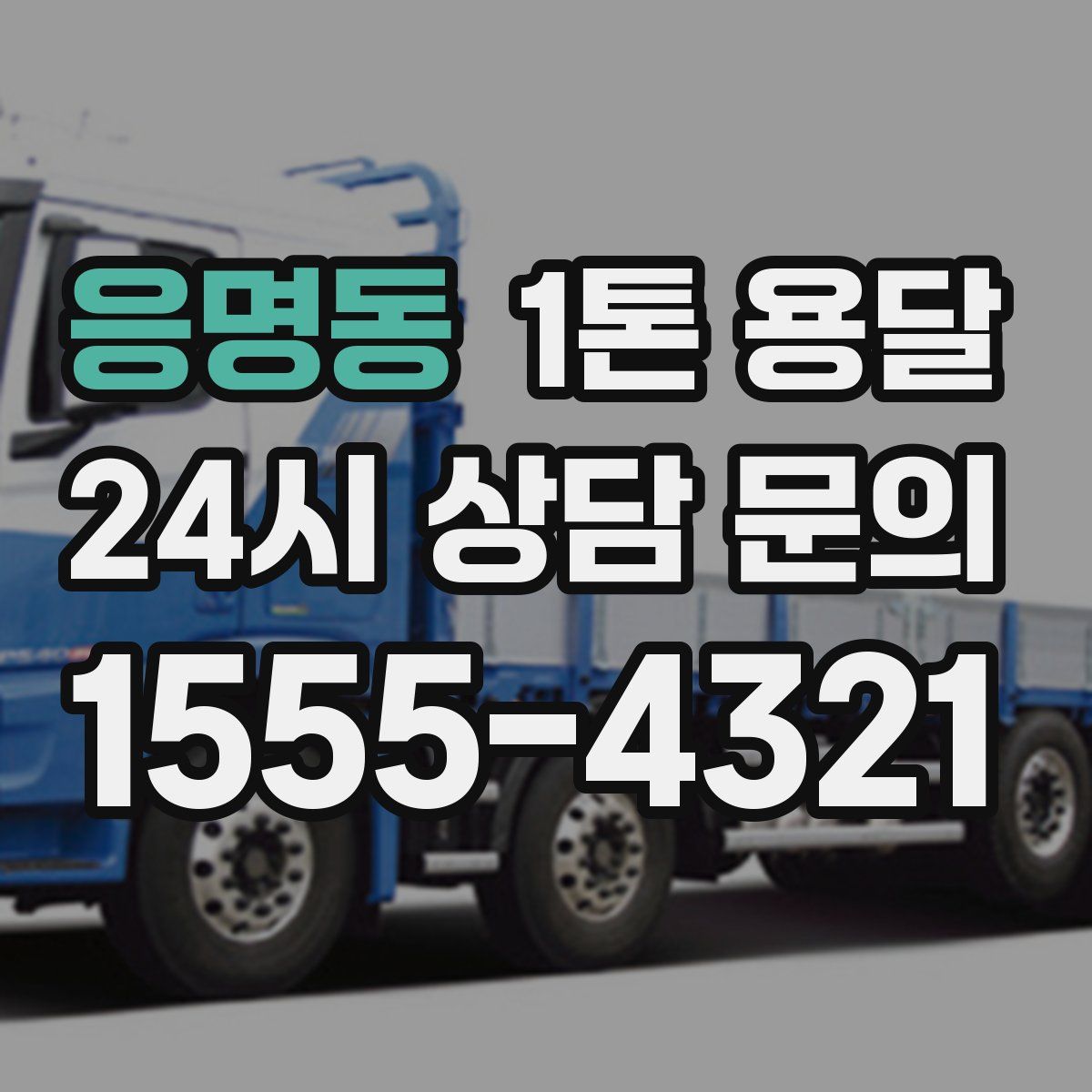 응명동 1톤 용달