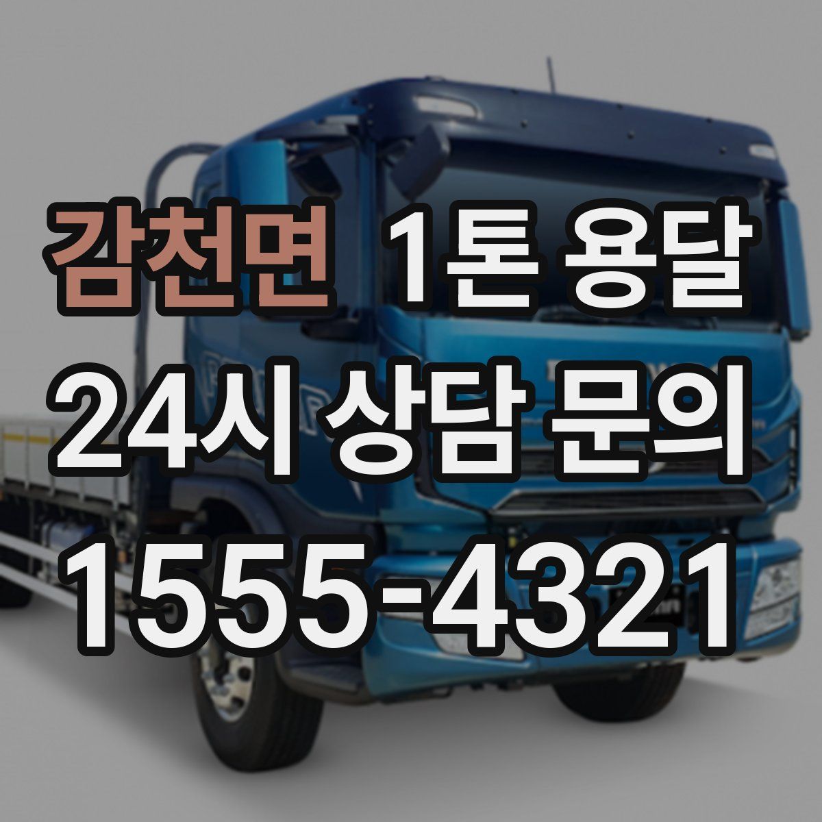 감천면 1톤 용달