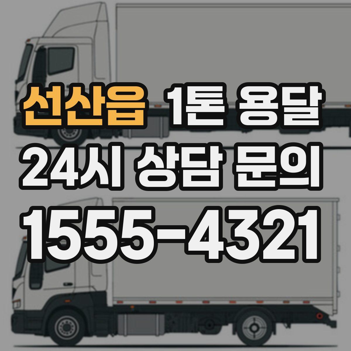 선산읍 1톤 용달