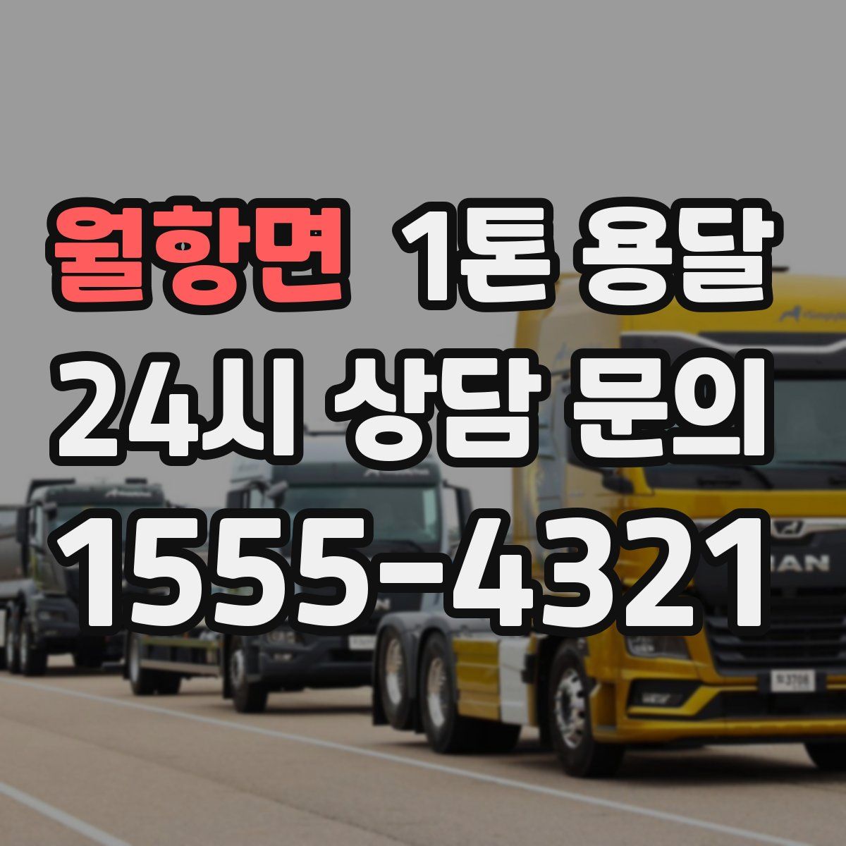 월항면 1톤 용달