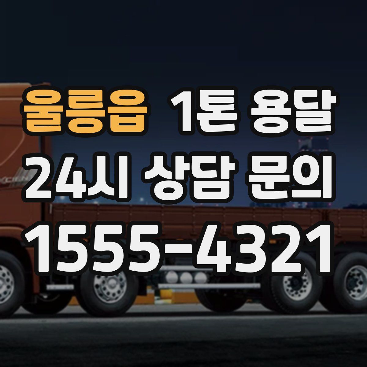 울릉읍 1톤 용달