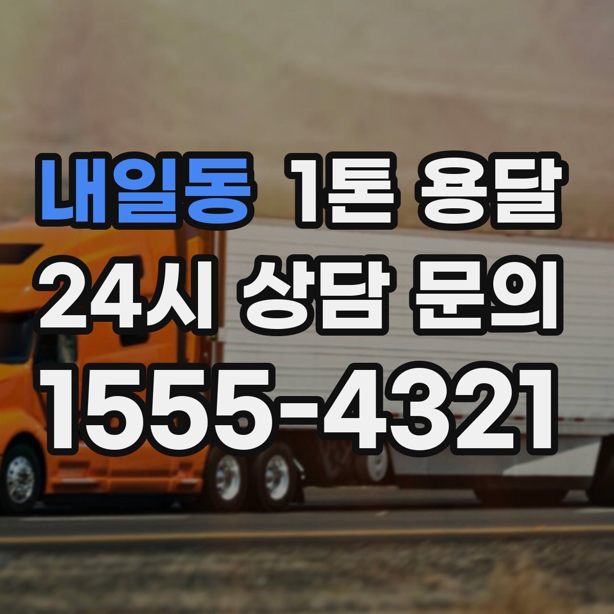 내일동 1톤 용달