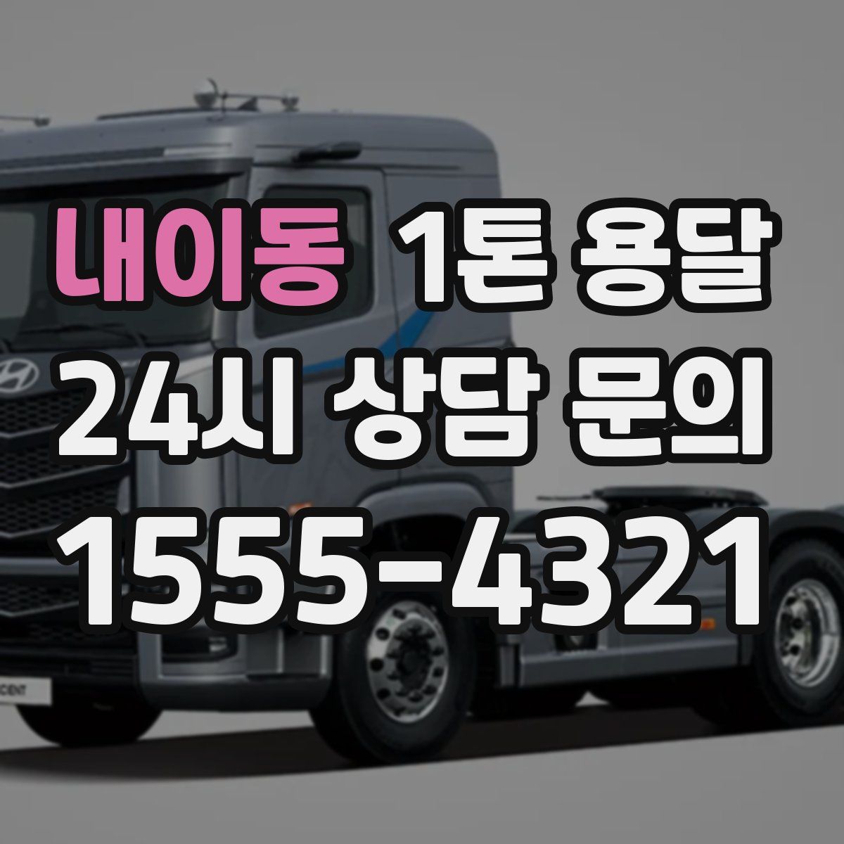 내이동 1톤 용달