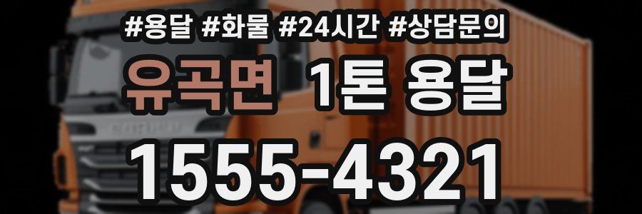 유곡면 1톤 용달