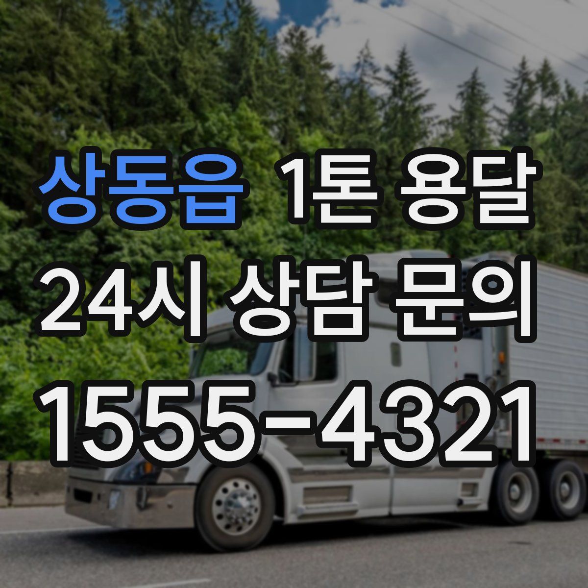 상동읍 1톤 용달