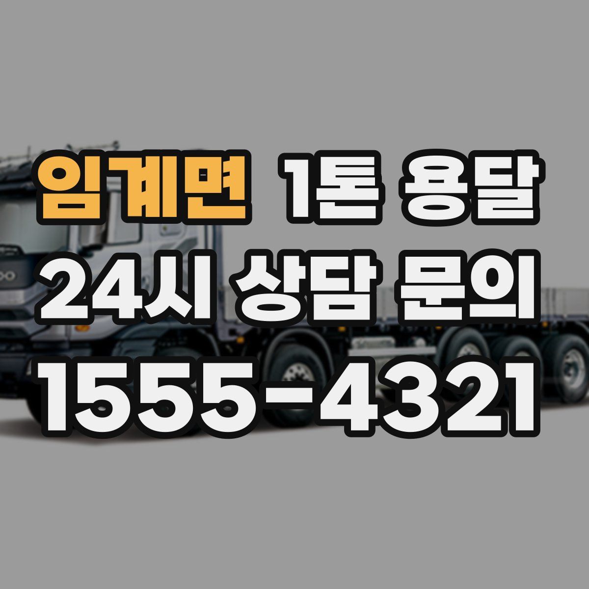 임계면 1톤 용달