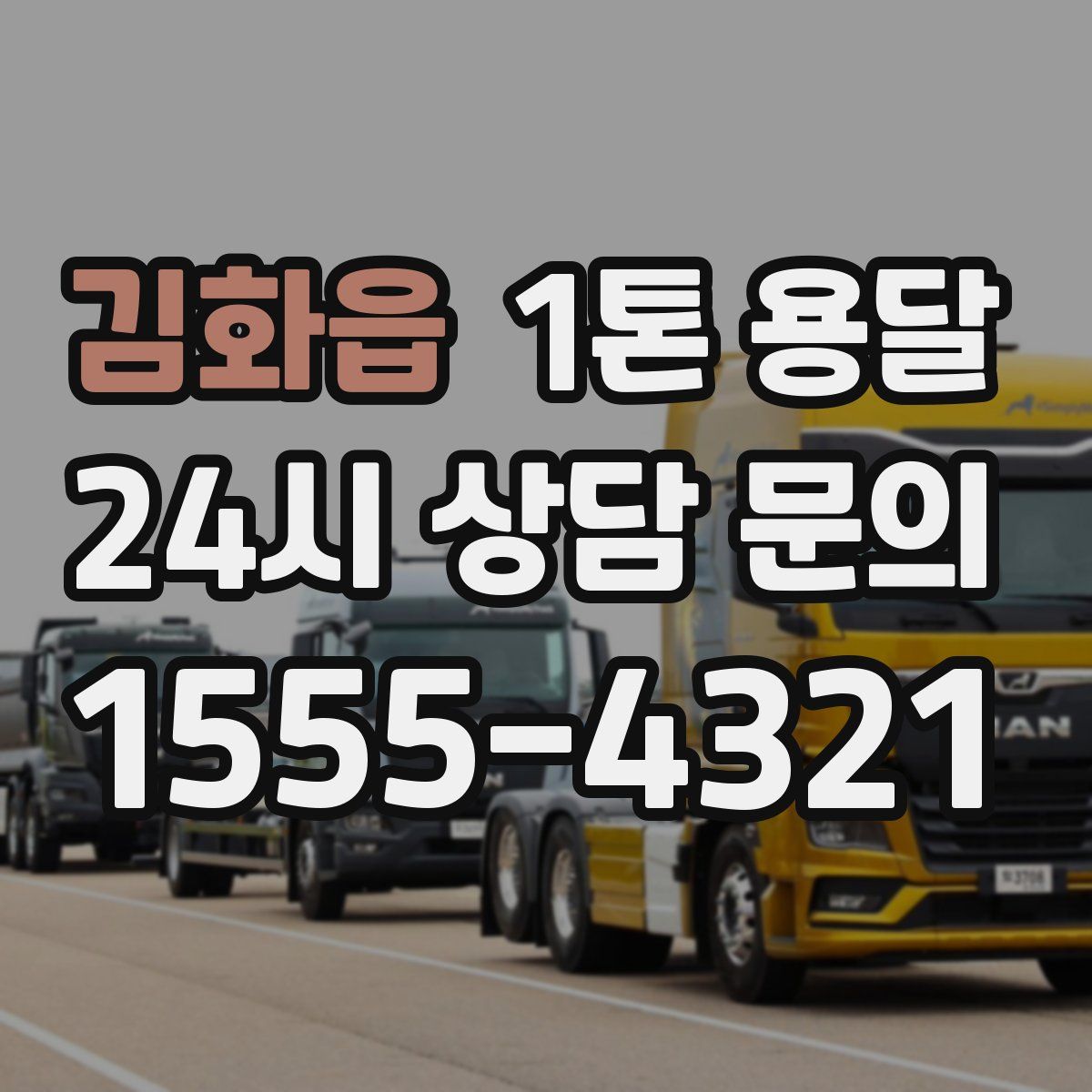 김화읍 1톤 용달
