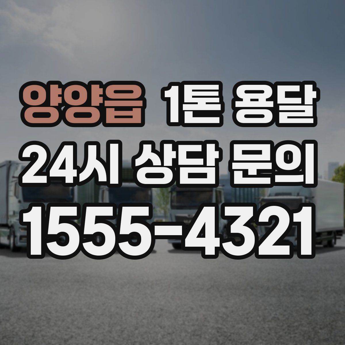 양양읍 1톤 용달