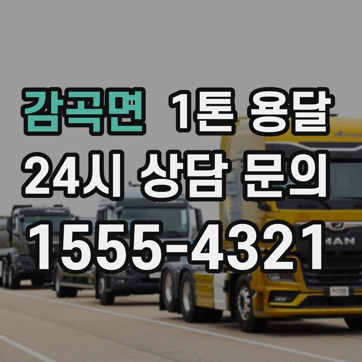 감곡면 1톤 용달
