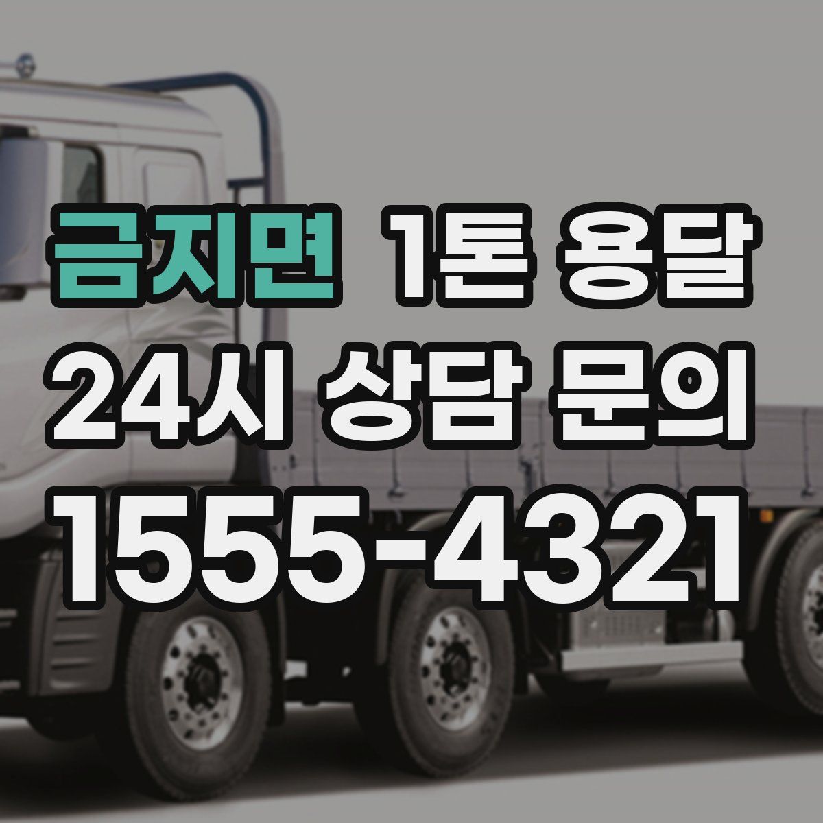 금지면 1톤 용달