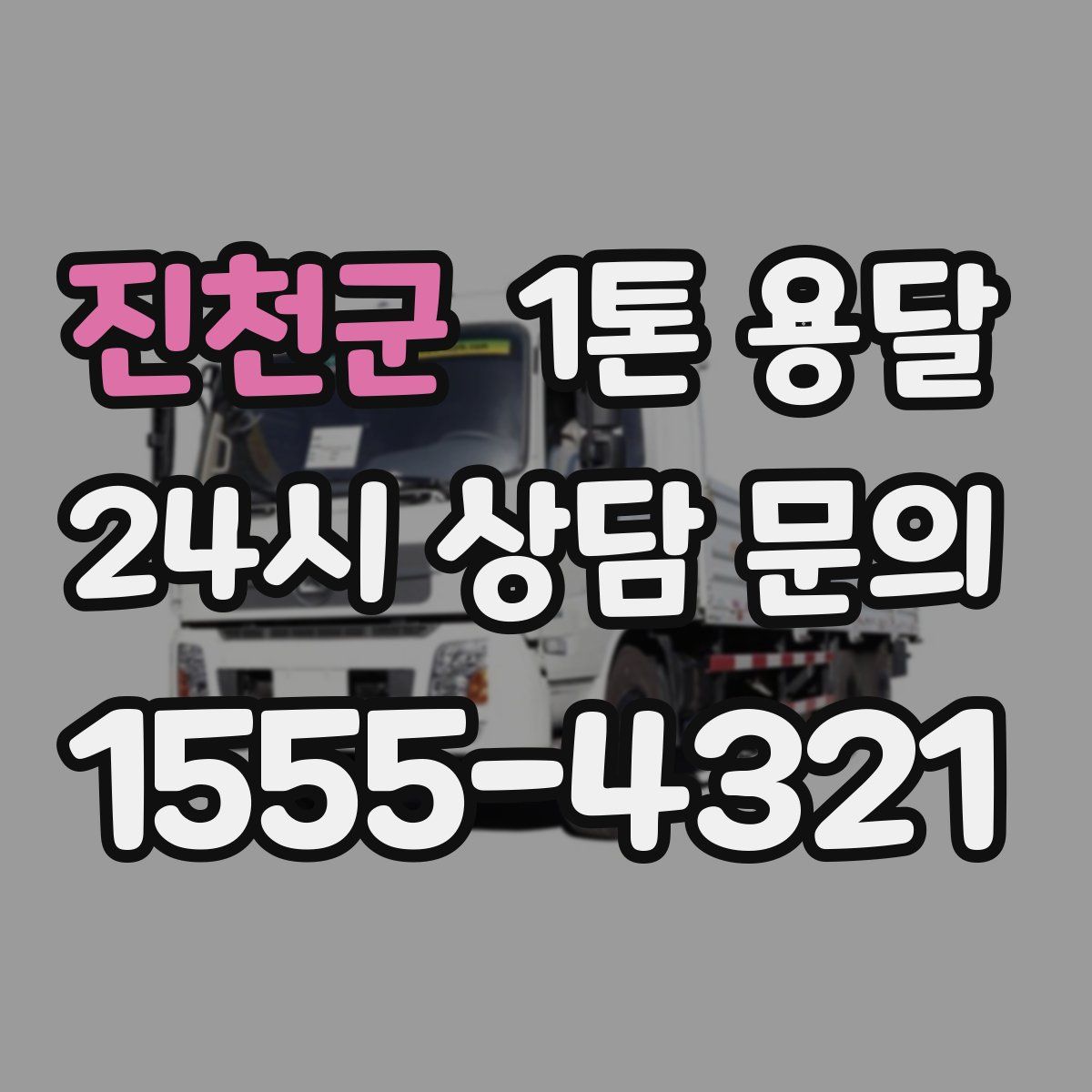 진천군 1톤 용달